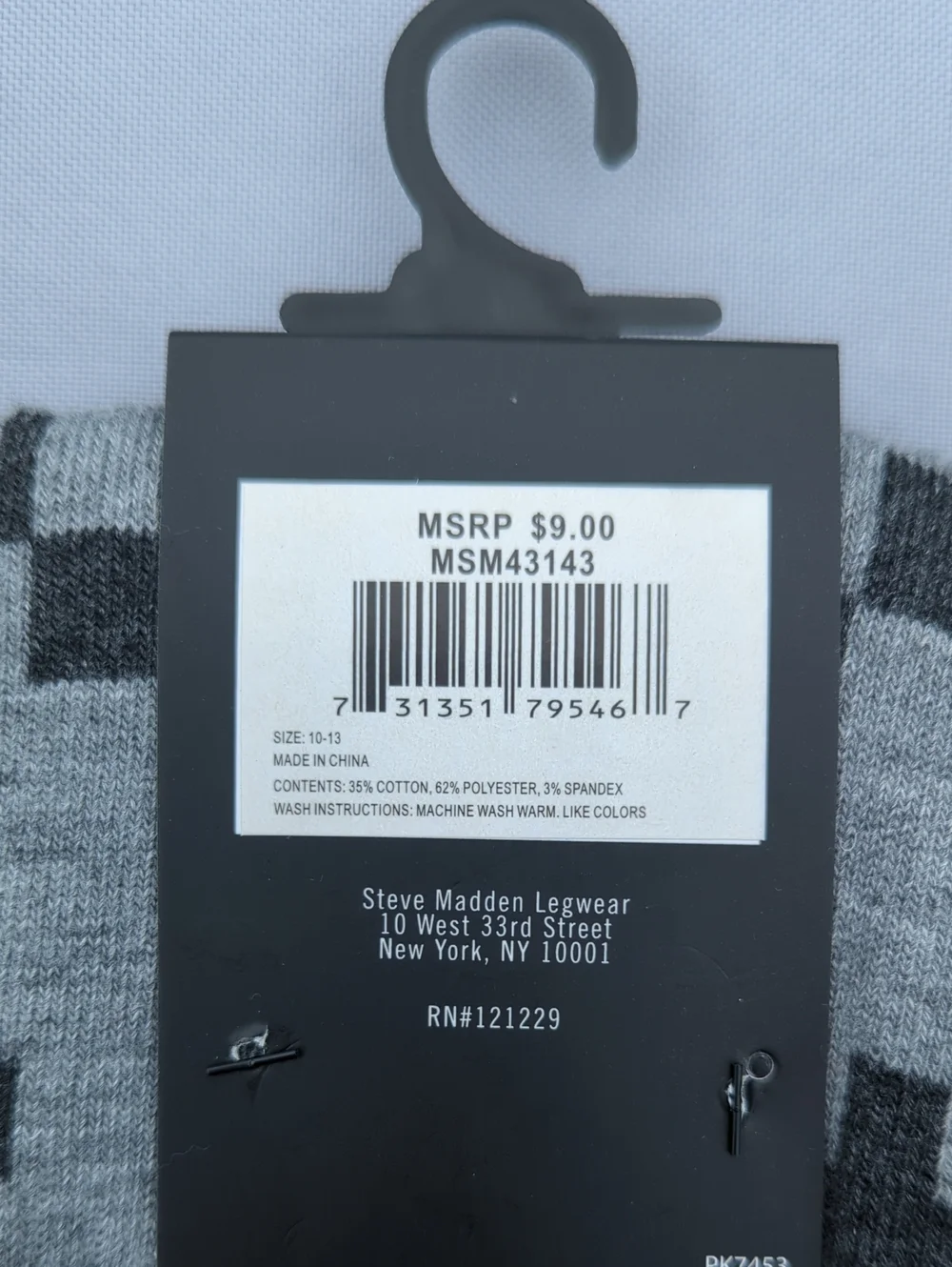3PAIR BUNDLE + STEVE MADDEN CUSHIONED CREW SOCKS